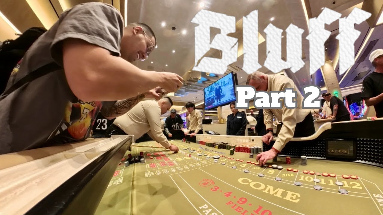 Huge $5K Across Bet on the Crapless Craps Table at the Durango Casino with @Bluffinbob