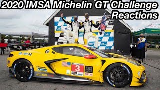 2020 IMSA Michelin GT Challenge Reactions