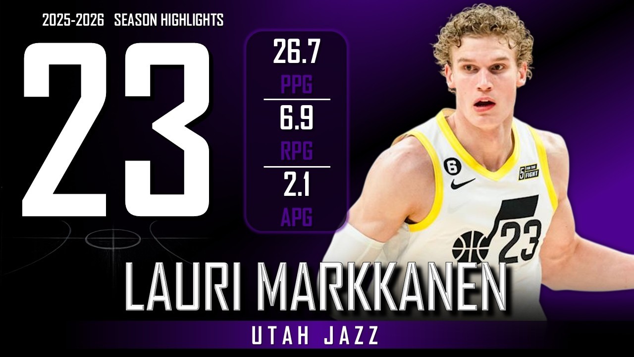 Lauri Markkanen || 2025-2026 Utah Jazz Highlights