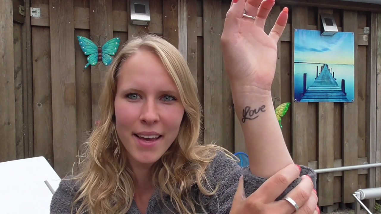 DIY Temporary Tattoo (Easy, Waterproof) YouTube