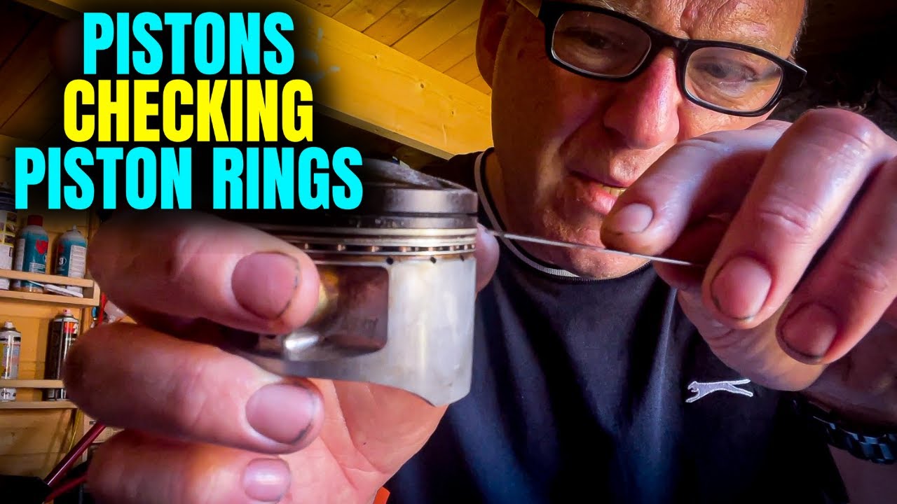 Checking Pistons & Piston Rings Kawasaki Moriwaki Project Build YouTube