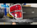 How to Replace Taillight 2009-2014 Ford F-150