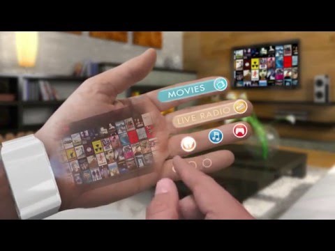 eyeHand™ The Wearable Smartphone - Media Player - video from EyeCam