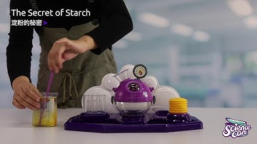 The Secret of Starch - Bubble Science Experiment Deluxe Lab