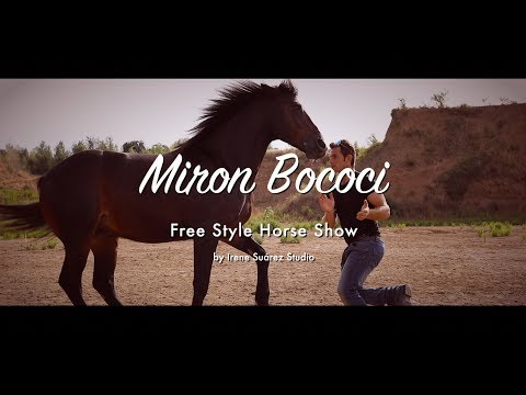 Miron Bococi free style horse show by Irene Suarez Studio