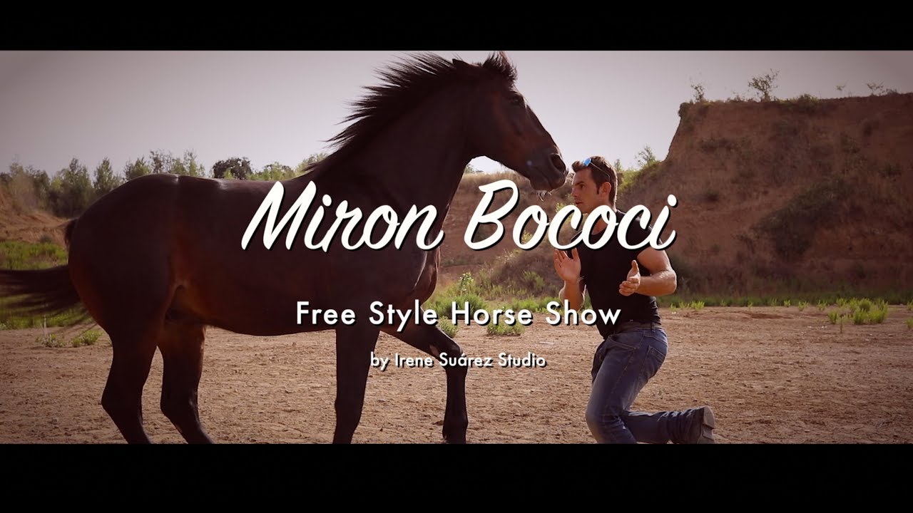 Miron Bococi free style horse show by Irene Suarez Studio