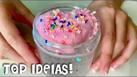 Como fazer decoração Slime?