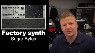 Sugar Bytes Factory iPad synth - A powerful modular iOS soft synth. screenshot 1