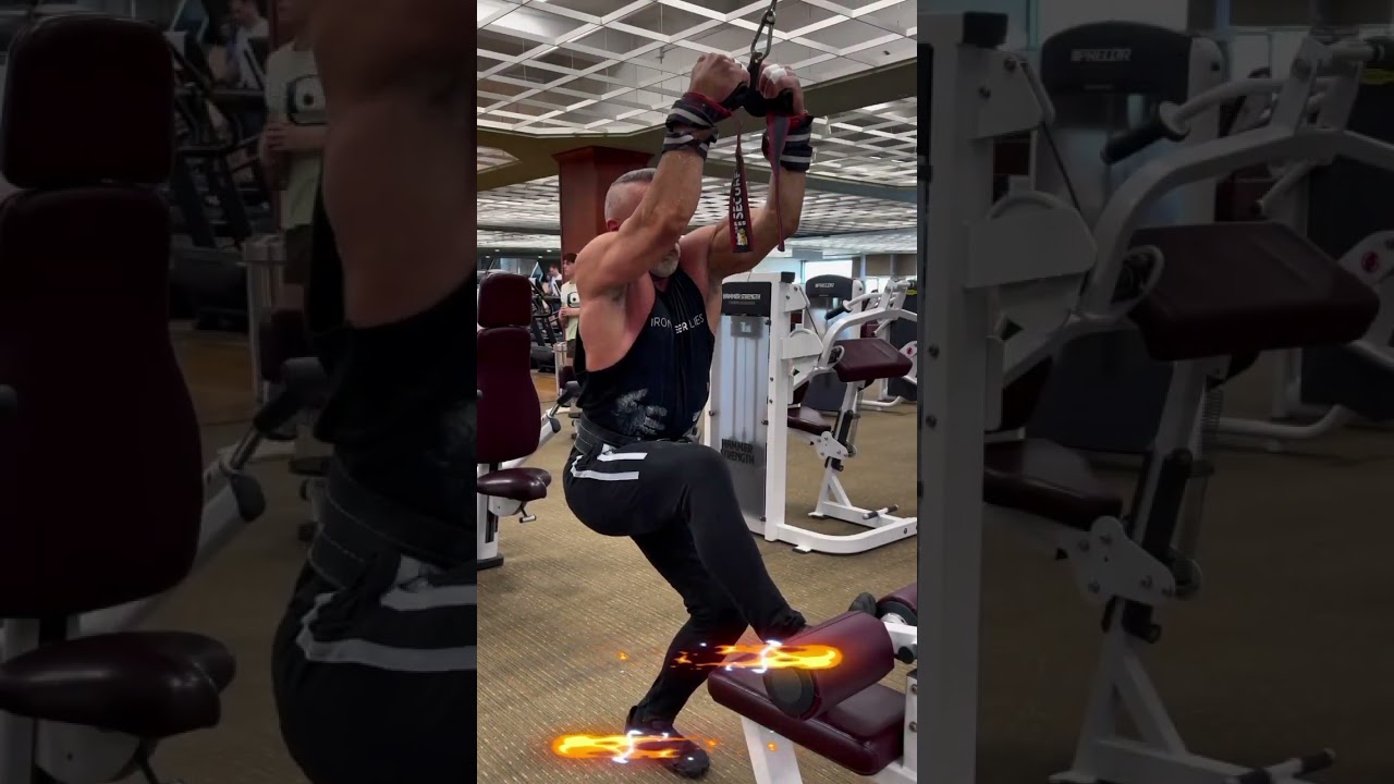 Heavy weights loose form… versus… lighter weight strict form. Both are extremely effective ways