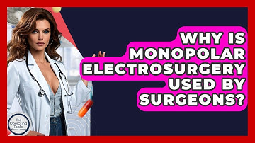 Why Is Monopolar Electrosurgery Used By Surgeons? - The Operating Table