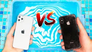 HYDRO Dipping iPhone 11 PRO VS Iphone X !! 🎨
