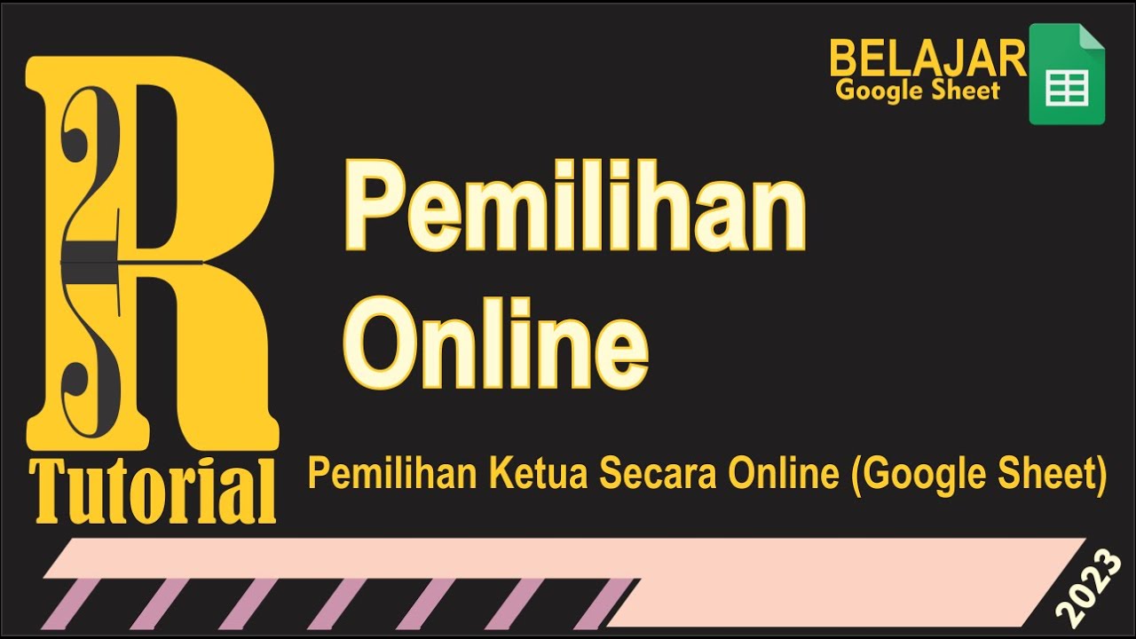 Cara Membuat Votting Online Pemilihan Online Menggunakan Google Sheets Cara membuat votting online pemilihan online menggunakan google sheets