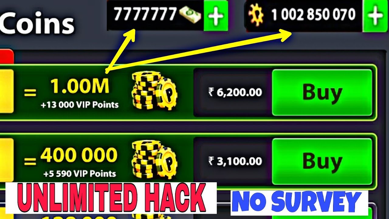 8 Ball Pool LATEST Hack 2017- 8 Ball Pool Free Coins Android and IOS - 
