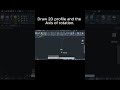 From 2D to 3D Instantly! 🤯REVOLVE Command. #autocad #shorts #3ddesign #mechanicaldesign #3dmodeling