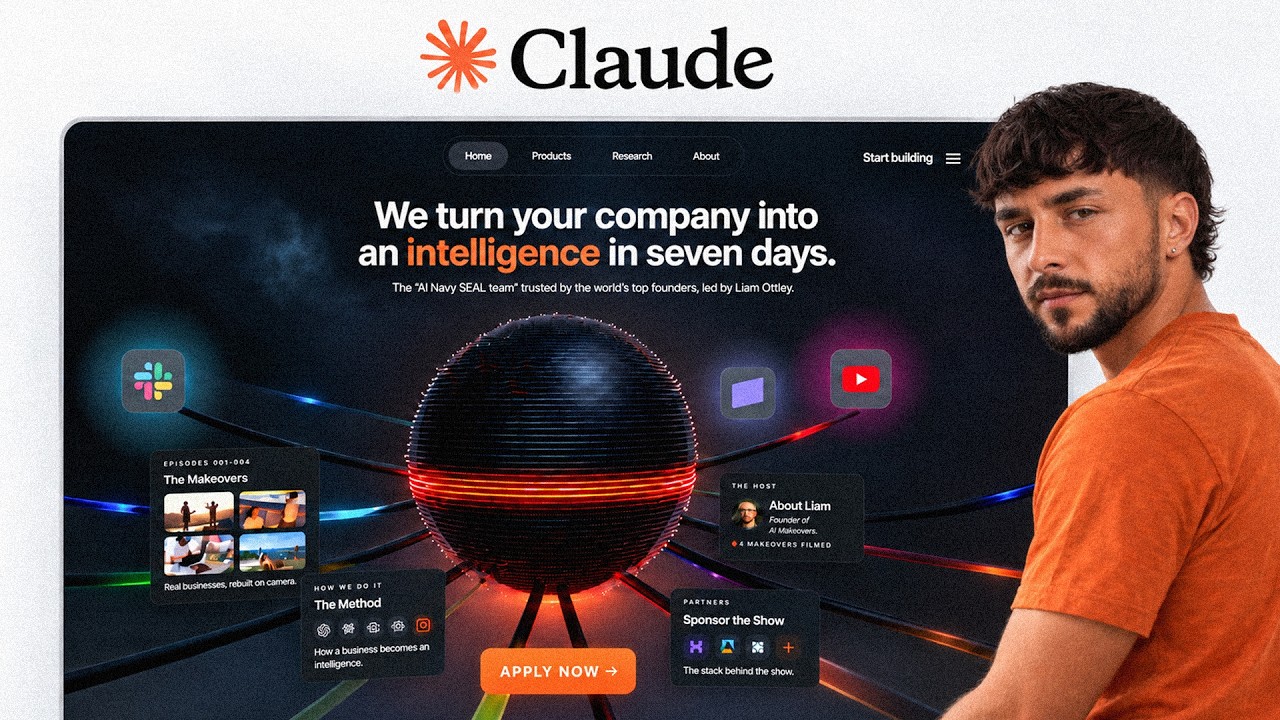 Claude Code + Higgsfield = Insane $10K Websites