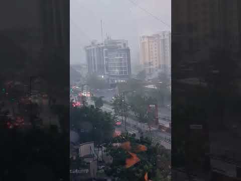 🌧️ Surat Rainfall Today | Monsoon Magic in Surat #Shorts