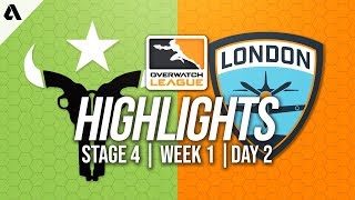 Houston Outlaws vs London Spitfire | Overwatch League Highlights OWL Stage 4 Week 1 Day 2