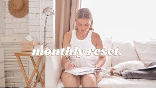 Monthly Reset ☀ Creating a Fresh Start for February