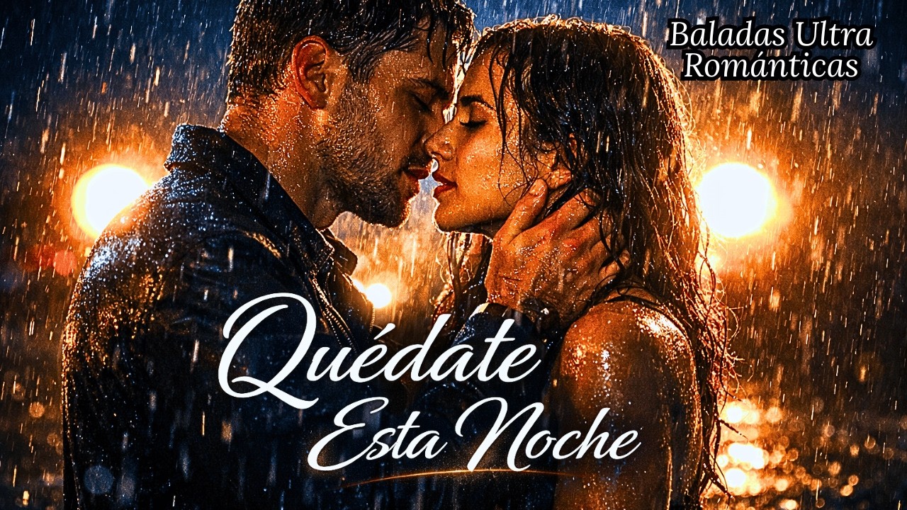 🌧️ 30 BALADAS ROMÁNTICAS PARA BESAR BAJO LA LLUVIA 🌧️ AMOR QUE RESISTE A TODO