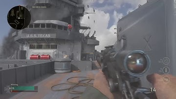 Call of Duty WWII. Random Throwing knife. (During 1V1)