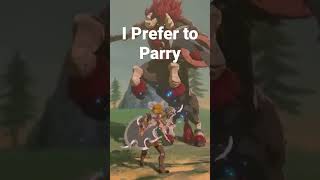I Prefer to Parry How to Kill a Lynel Zelda Breath of The Wild #shorts #botw