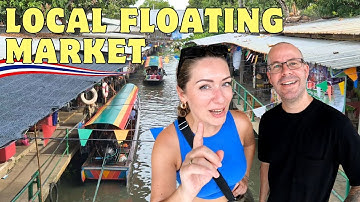 Klong Lat Mayom FLOATING MARKET Thailand 🇹🇭 Bangkok Day Trip