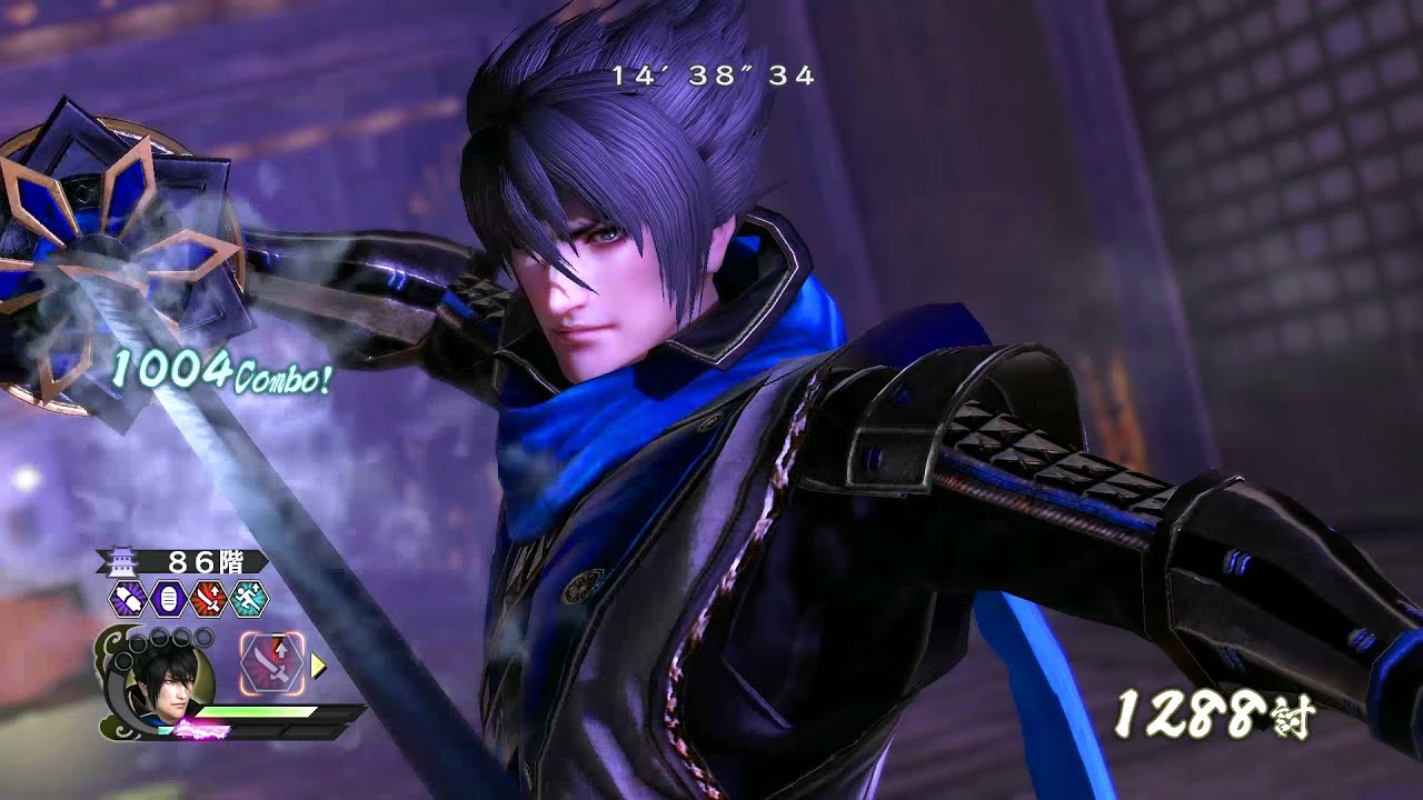 戦国無双　藤堂高虎 戦国無双4-II Sengoku Musou 4-II 藤堂高虎 Todo Takatora Castle 86