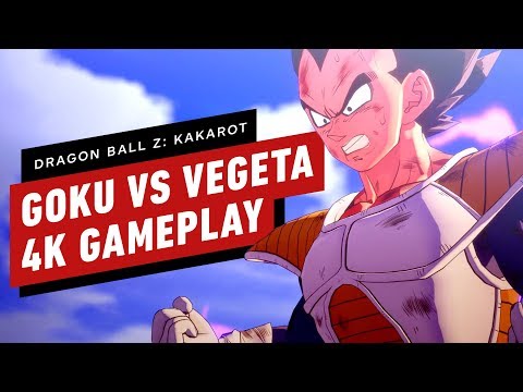 Dragon Ball Z: Kakarot - Goku Vs Vegeta Gameplay 4K60