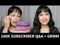 100K Subscriber Q&A + Makeup Routine (GRWM) | Lab Muffin Beauty Science