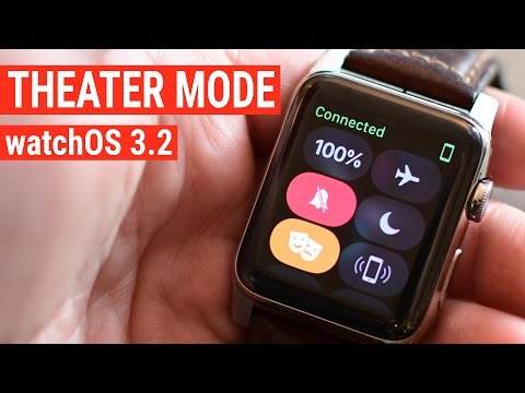 Hands On: Theater Mode in watchOS 3.2 for Apple Watch