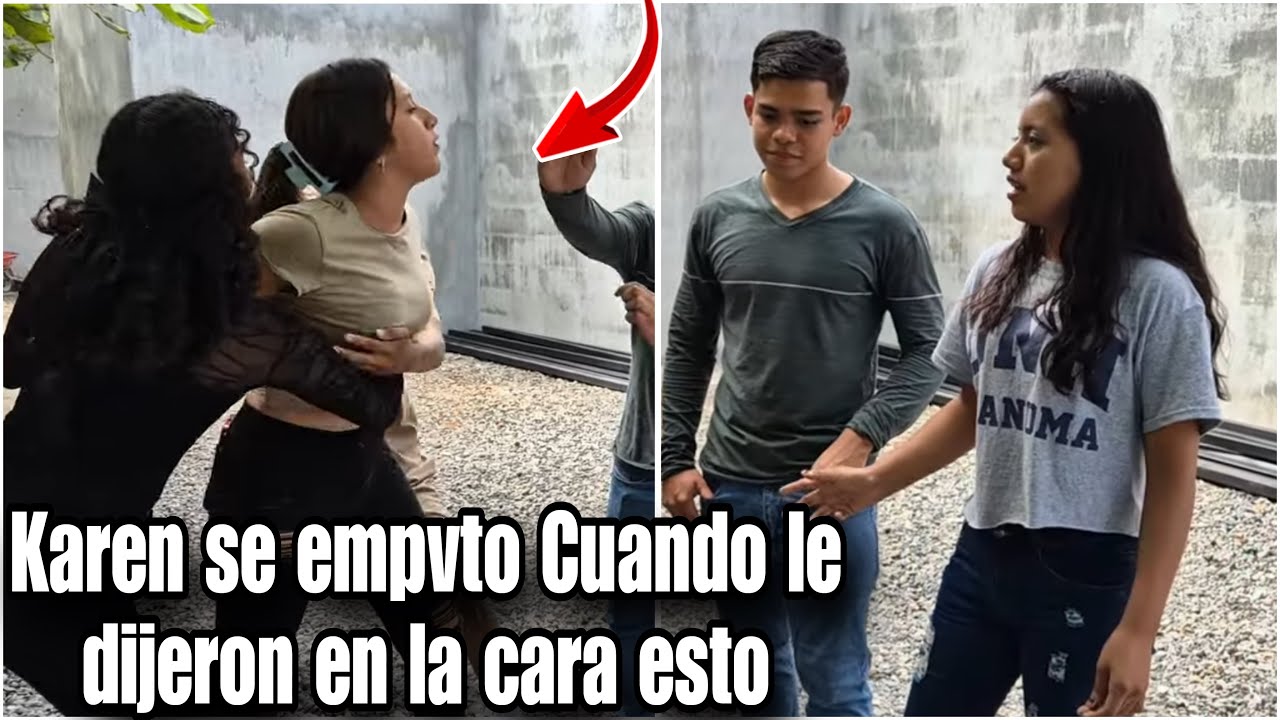 En la cara le dicen a Karen que ella si ab0r.to un hijo/Le iba a tronar la cara enfrente de Roma 😡