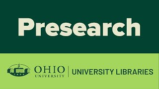 Presearch: Boolean Searching