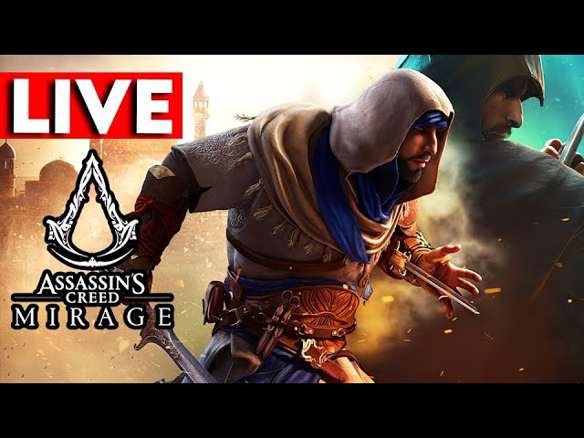 🔴LIVE! Playing Assassin's Creed Mirage