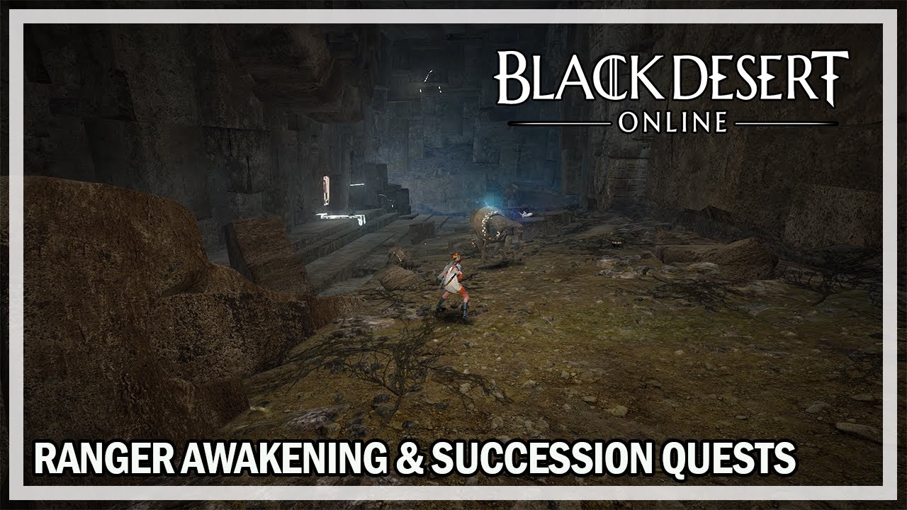 Black Desert Online Ranger Awakening & Succession Quests YouTube
