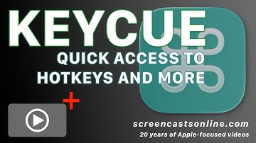 KeyCue | TOETSENBORDSNELKOPPELINGEN onder je vingers