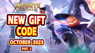 Infinite Magicraid New Gift Code | Infinite Magicraid New Gift Code October 2023 (Part-2)
