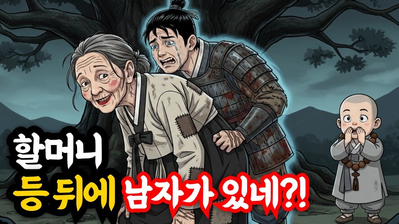 5살 동자승 눈에만 보인.. 미친 할머니 '등 뒤에 매달린' 소름 돋는 정체는?!_옛날이야기|야담|동자승|설화 #은빛설화 #오디오북 #야담 #설화 #동자승 #반야스님 #반야