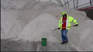 Take a peek into ODOT's testing lab, where we test our salt! #Salt #Lab #Winter