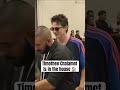 Timothée Chalamet was NOT missing Game 1 😎