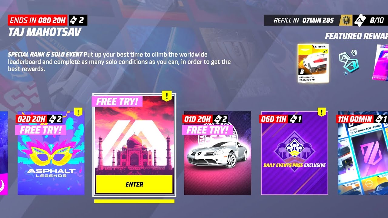 Taj Mahotsav #1 | Asphalt Legend Unite  