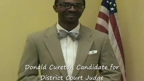 Donald Cureton for Mecklenburg County District Judge