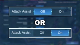 MOBILE LEGENDS ATTACK ASSIST SETTINGS GUIDE | WHICH IS BETTER? screenshot 3