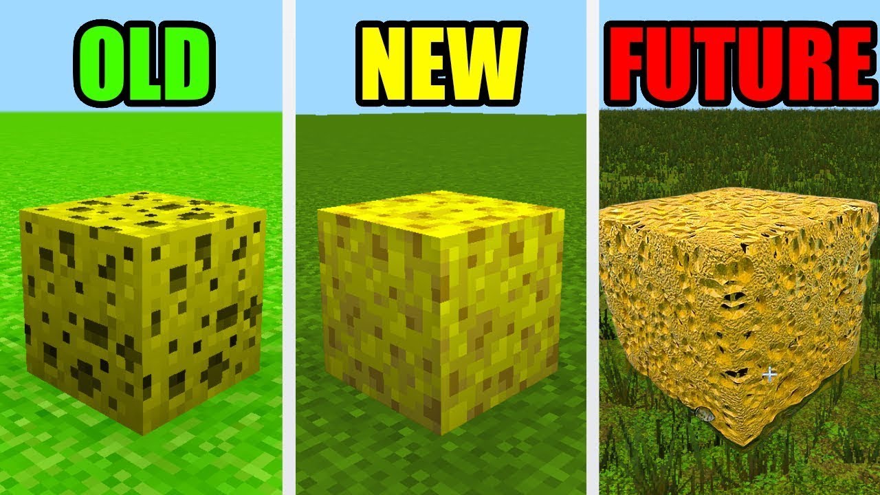 old vs new vs future textures minecraft - YouTube