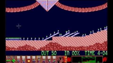 Lemmings - Fun - Atari ST [Longplay]