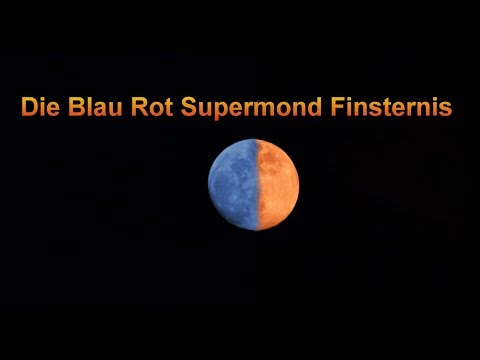 Video: Mondfinsternis Vom 31. Januar