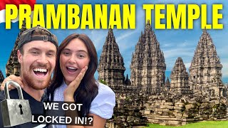The MAGNIFICENT Prambanan Temple 🇲🇨 (WE GOT LOCKED IN!?)