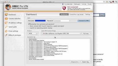 How to use Hide My Ass on a Mac