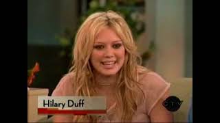 Hilary &amp; Haylie Duff on The-View (2004)