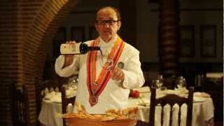 Receta cochinillo asado Restaurante José María Segovia - YouTube