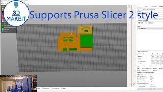 Be Supportive of Your 3D Print (Prusa Slicer 2 Style)